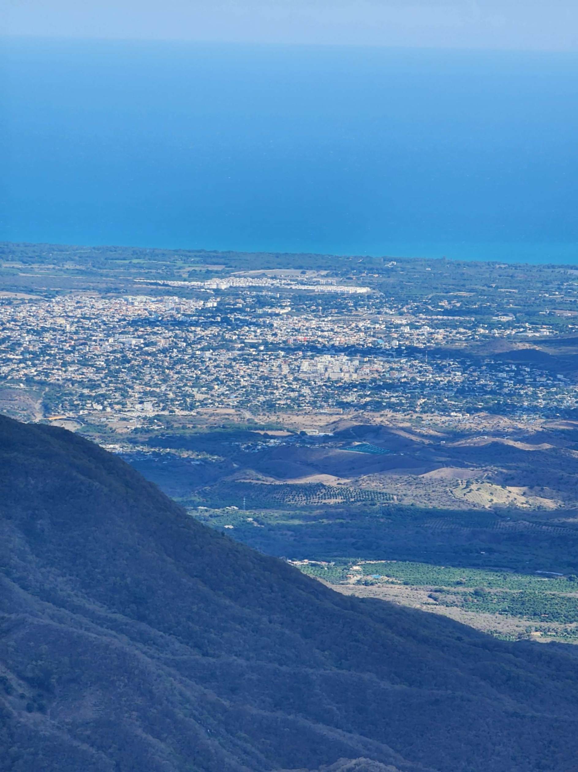 Vista de la costa de Baní