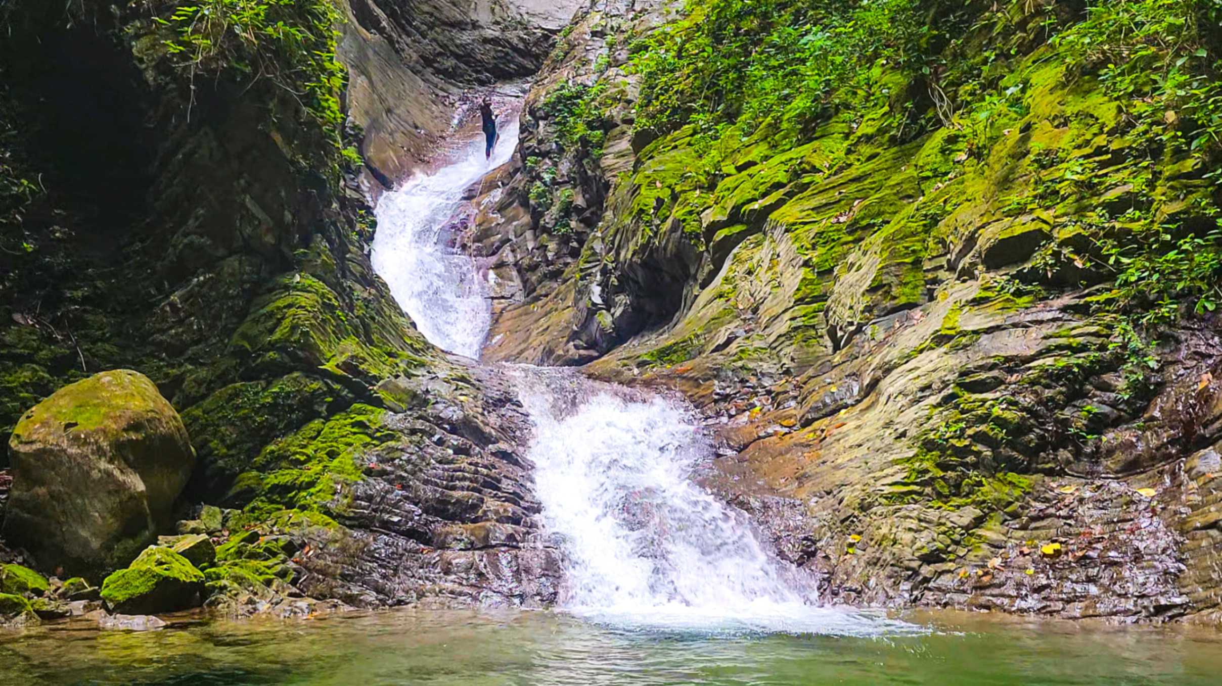 Cascada La Culebra en Los Cacaos, San Cristóbal